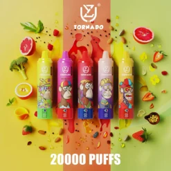 UZY Tornado 20000 Züge Einweg Vape Großhandel mit Digitalanzeige 20k günstig kaufen