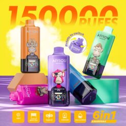WASPE AIVIOU 6 in 1 150000 Züge Einweg Vape Großhandel 150K Züge günstig kaufen