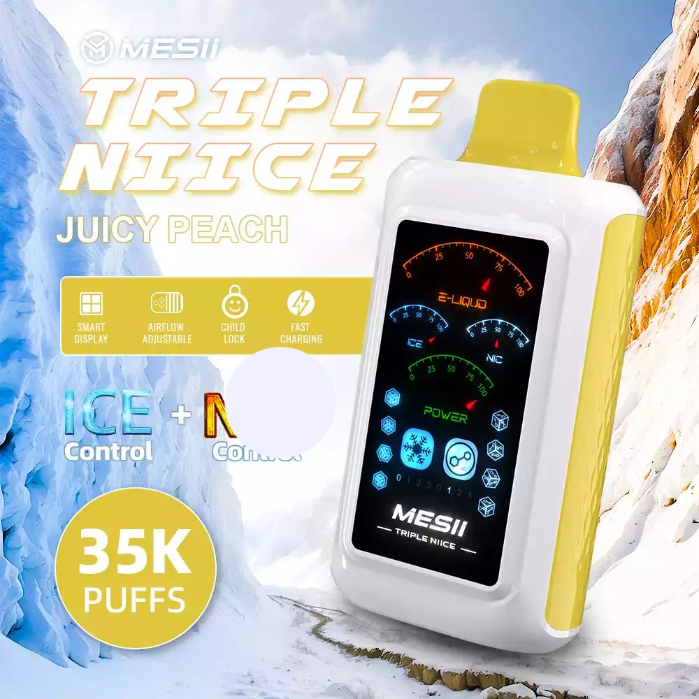 MESII Triple Niice 35000 Züge Einweg Vape Eisstärke Regulierung Großhandel günstig kaufen – Bild 6