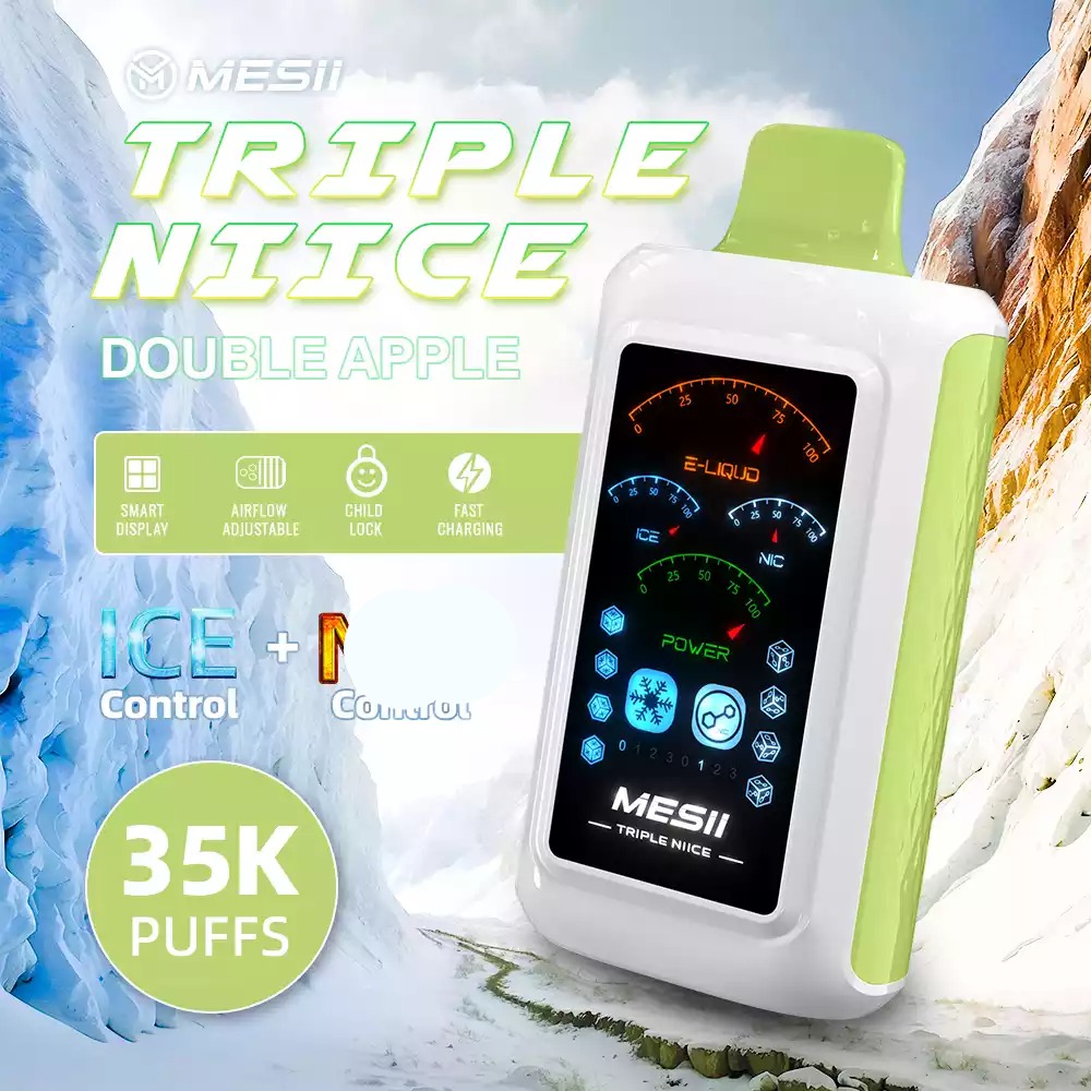 MESII Triple Niice 35000 Züge Einweg Vape Eisstärke Regulierung Großhandel günstig kaufen – Bild 4