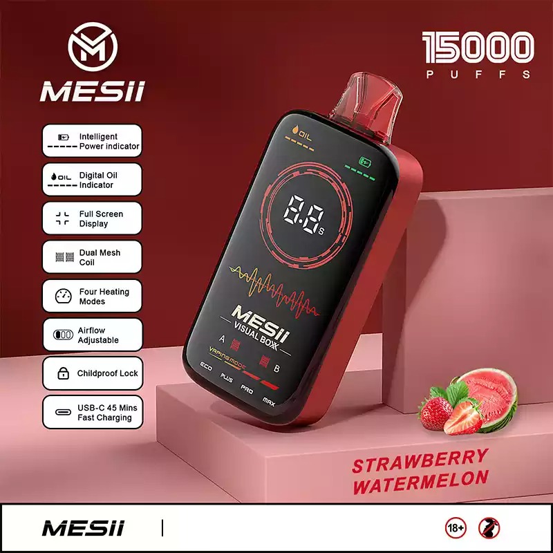 MESII VISUAL BOXX 16000 Züge Einweg Vape Großhandel Full Screen Display günstig kaufen – Bild 7