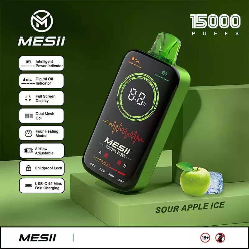 MESII VISUAL BOXX 16000 Züge Einweg Vape Großhandel Full Screen Display günstig kaufen – Bild 13