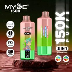 Alternative view of MYDE 8in1 Einweg Vape 150000 Züge Großhandel EU Lager Schnellversand günstig kaufen