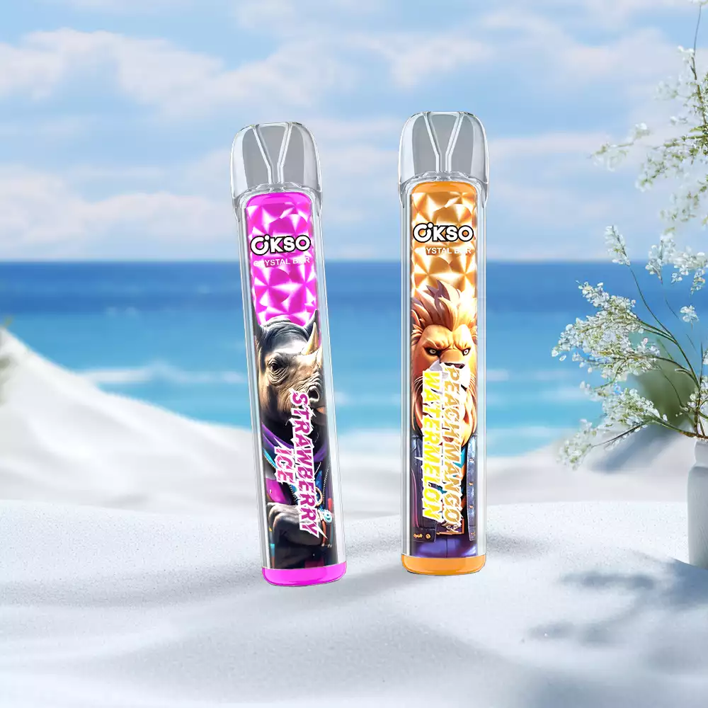 OKsO Crystal Bar 800 Einweg Vape 800 Züge Mesh Coil Großhandel günstig kaufen – Bild 13