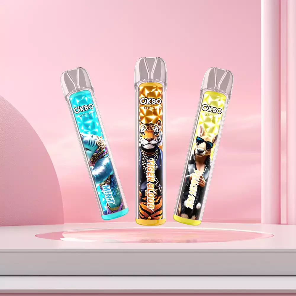 OKsO Crystal Bar 800 Einweg Vape 800 Züge Mesh Coil Großhandel günstig kaufen – Bild 14
