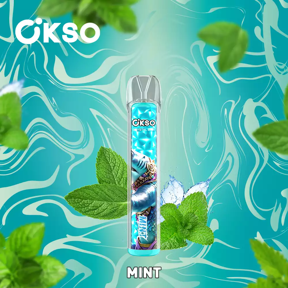 OKsO Crystal Bar 800 Einweg Vape 800 Züge Mesh Coil Großhandel günstig kaufen – Bild 7