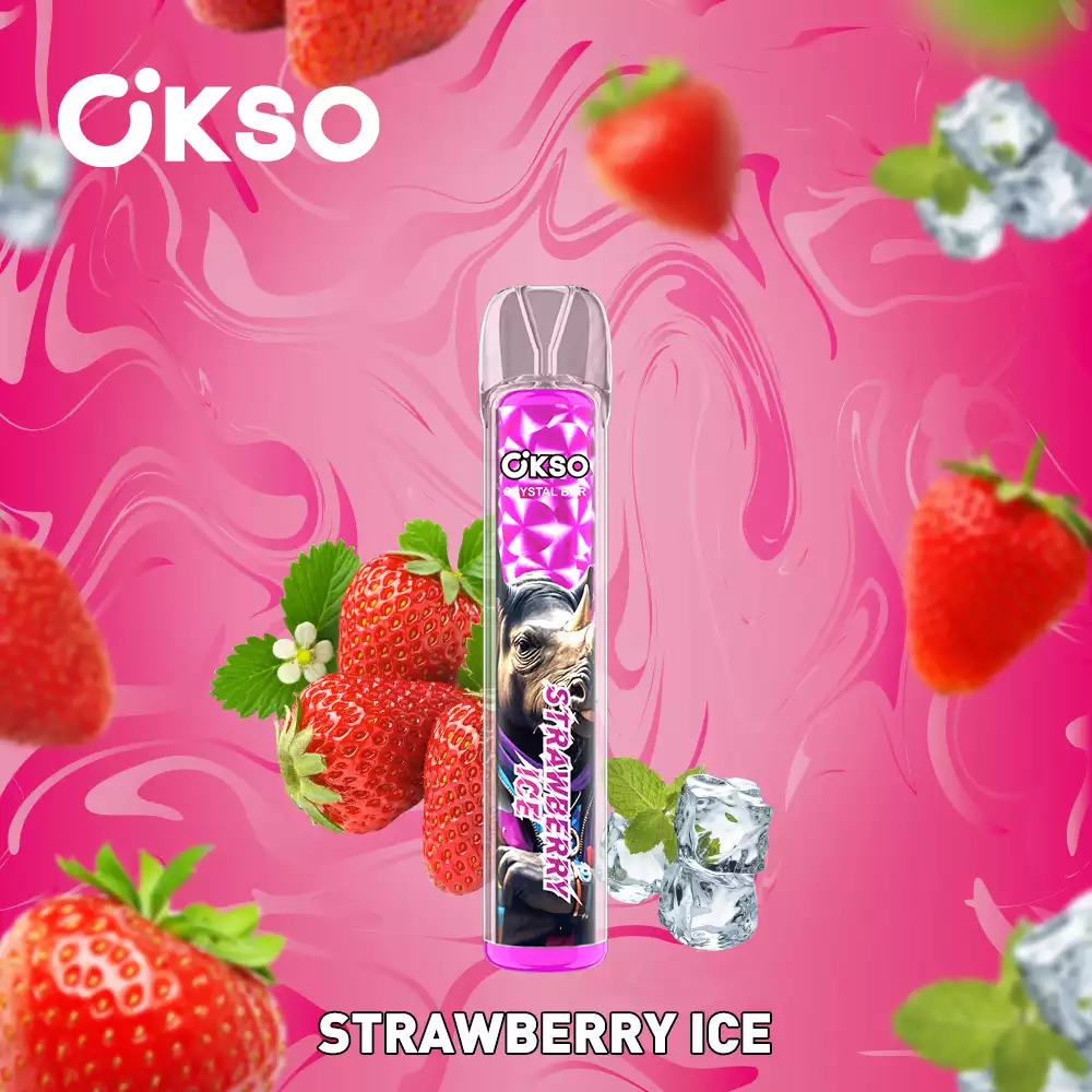 OKsO Crystal Bar 800 Einweg Vape 800 Züge Mesh Coil Großhandel günstig kaufen – Bild 3