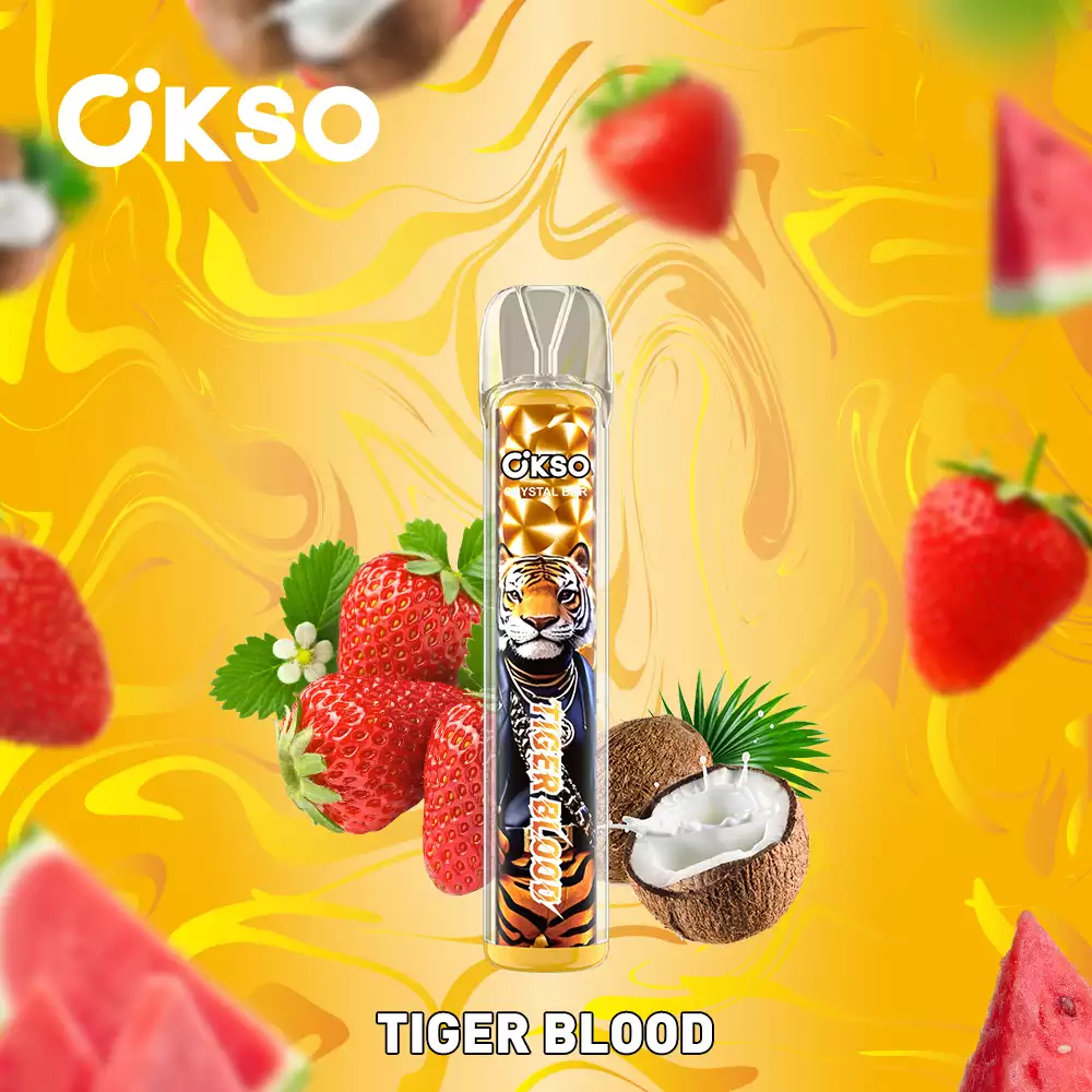 OKsO Crystal Bar 800 Einweg Vape 800 Züge Mesh Coil Großhandel günstig kaufen – Bild 2