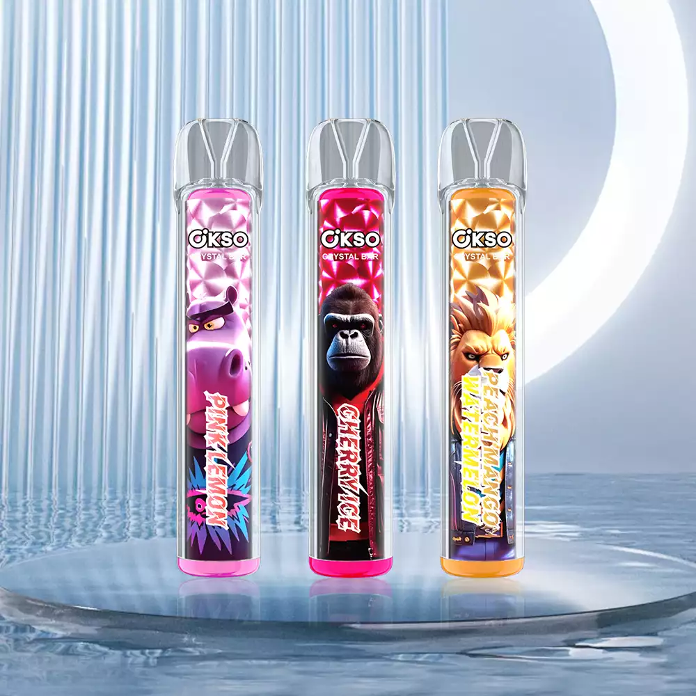 OKsO Crystal Bar 800 Einweg Vape 800 Züge Mesh Coil Großhandel günstig kaufen – Bild 15