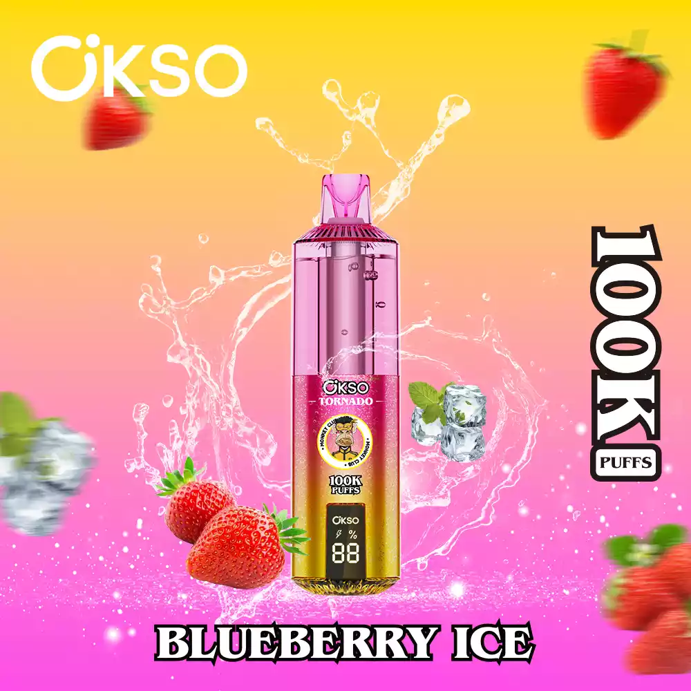 OKSO Tornado 100K Einweg Vape 100000 Züge Dual Mesh Coil RGB LED Großhandel günstig kaufen – Bild 11