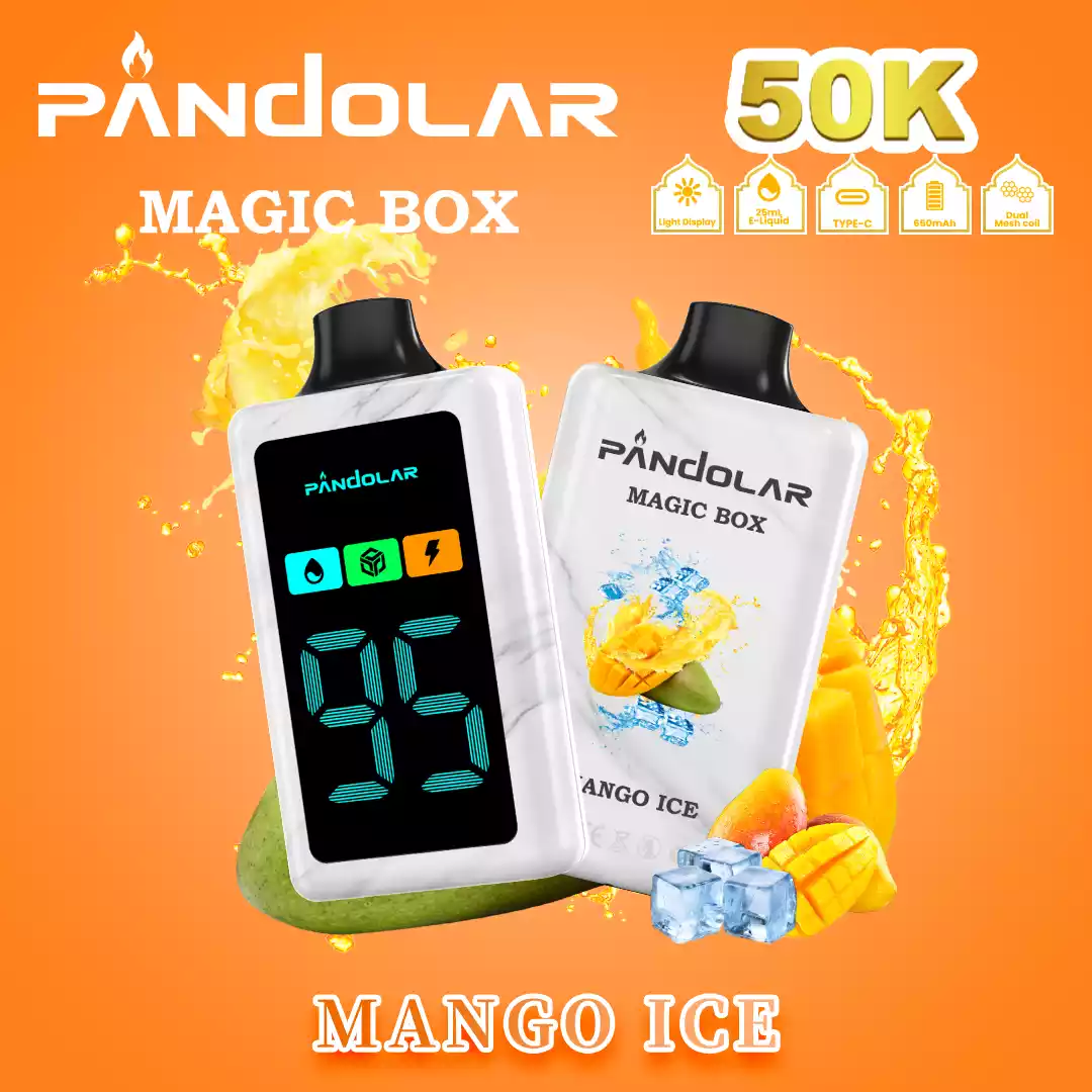 Pandolar Magic Box 50000 Züge Einweg Vape Großhandel Dual Mesh Display günstig kaufen – Bild 2