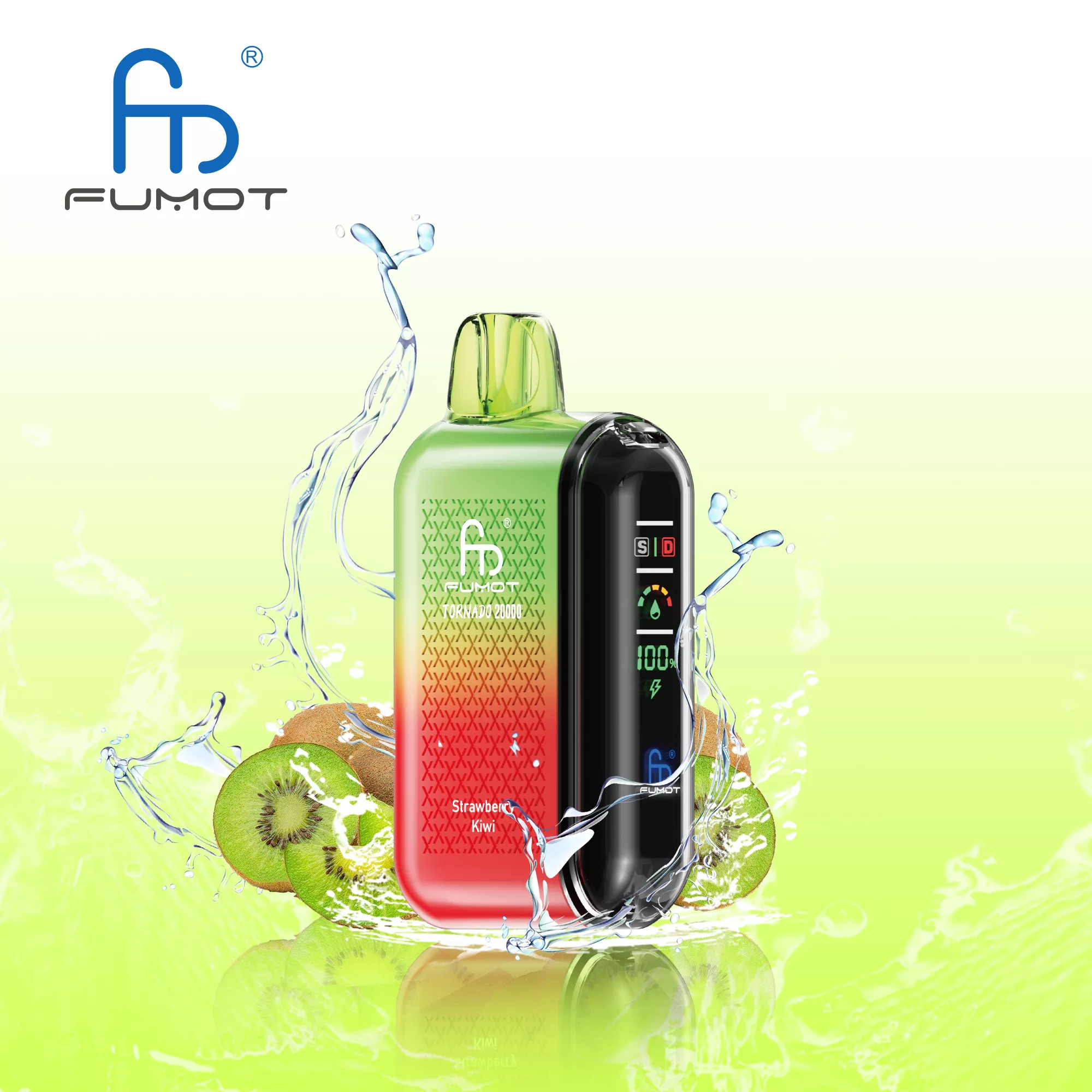 RandM FUMOT Tornado 20000 Züge Dual Mesh Display Einweg Vape Großhandel günstig kaufen – Bild 24
