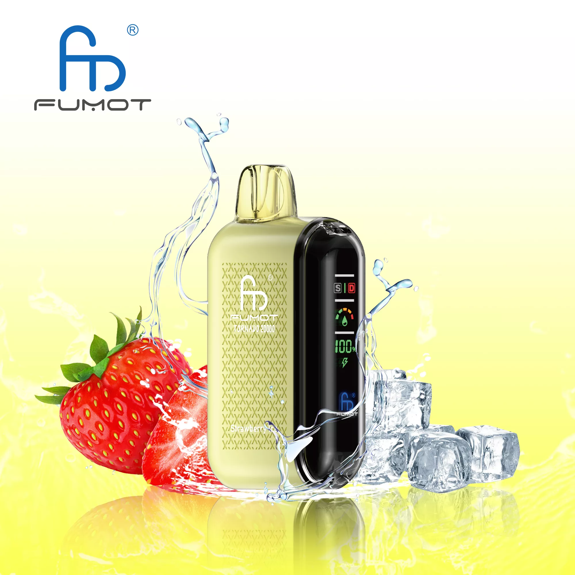 RandM FUMOT Tornado 20000 Züge Dual Mesh Display Einweg Vape Großhandel günstig kaufen – Bild 23