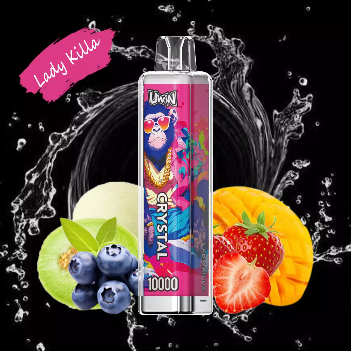 Uwin Crystal 10000 Züge Einweg Vape Großhandel 10K Züge günstig kaufen – Bild 20
