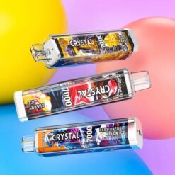 Alternative view of VAPME Crystal 7000 Züge Einweg Vape Großhandel günstig kaufen