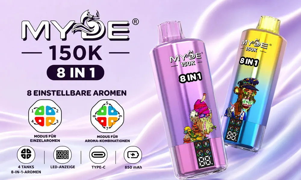 MYDE 150K 8in1 – Startseitenbanner